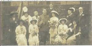 Wedding of Maud Beatrice Crocker and Arnold Carnegie Heron 1914